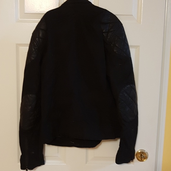 VERSACE LEATHER JACKET medium size M - Picture 4 of 4